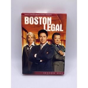 Boston Legal - William Shatner Season One 5 Disc DVD Set pre-owned